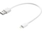 Câble Lightning vers USB - Certifié MFi - Blanc - 20 cm