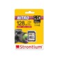 Packaging de la carte SDXC Strontium Nitro U1 de 128 Go.