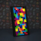 Tetris Tetrimino Light avec plus de 50 briques LED lumineuses.