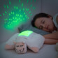 Peluche mouton avec projecteur LED Étoiles 3 couleurs