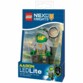Packaging du porte-clés LED LEGO Nexo Knights Aaron.