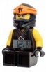 Réveil LEGO Ninjago Cole 7001118 en position assis.
