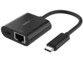 Adaptateur secteur USB-C vers RJ45 Gigabit Ethernet de la marque Belkin