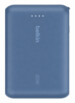 Batterie externe BoostCharge Pro bleu ardoise vue de face sur fond blanc