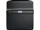 Façade du serveur de sauvegarde cloud NAS avec boutons de commande et voyants LED de fonctionnement