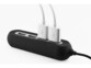 Câbles USB connectés au Novodio Family Car Charger 
