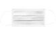 Lot de 10 masques lavables 3 plis 4 couches, blancs