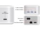 Vue d'ensemble des différents connecteurs du PowerDock LMP coloris blanc