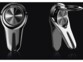 Support pour smartphone multifonction avec adhésif, pince pour grille de ventilation, support inclinable et ring