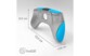 Supports pour Joy-Con Nintendo Switch, paire translucide
