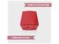 Enceinte bluetooth portable TecPlus Geo Up rouge