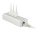 Hub USB Novodio connecté à 3 câbles USB et 1 RJ45