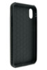 Coque pour iPhone 10 avec revêtement antichoc en nid d'abeille et bords surélevés