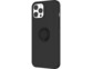 Coque de protection en silicone magnétique pour iPhone 12 Pro Max coloris noir avec anneau de support de la marque Novodio