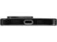 Vue du dessous avec ouvertures pour port de chargement USB-C et haut-parleurs