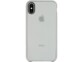 Coque Pop Case pour iPhone X coloris gris transparent de la marque InCase