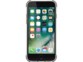 iPhone avec coque de protection antichoc et écran allumé