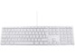 Clavier filaire KB-1243 coloris argent de la marque LMP