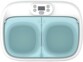 Double gamelle programmable Petoneer Two-Meal Pet Feeder coloris bleu et blanc avec fonction bluetooth