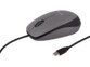Souris optique filaire 1600 dpi coloris gris sidéral de la marque Novodio