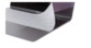 Gros plan sur le film protecteur en silicone transparent sur clavier de Macbook