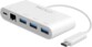 Hub USB-C 5 ports RJ45/USB-C/3 x USB-A de la marque Macally