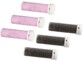 6 rouleaux supplémentaires pour pédicure SB-50.ak - Gros grain / grain fin