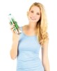 Gourde 0.8 L avec filtre pour herbes et fruits - Vert