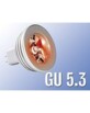 Spot LED 3 W GU5.3 rouge