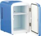 Mini réfrigérateur 2 en 1 avec prise 12 / 230 V - bleu. En voiture et au bureau
