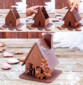 Moule à chocolat - ''Maison de Noël''