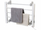 Porte-serviette mural chauffant avec design compact et élégant