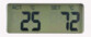 écran thermomètre digital