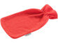 housse infroissable rouge en polyester hydrofuge