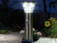 4 lampes solaires à LED ''Suprême'' avec capteur PIR