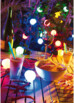 Guirlande festive multicolore pour intérieur et extérieur (reconditionnée)