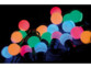 Guirlande festive multicolore pour intérieur et extérieur 