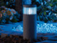 Lanterne solaire type pierre modèle ''Maxi Grey Stone''