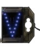 Lettre lumineuse à LED - ''V'' bleu