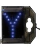 Lettre lumineuse à LED - ''Y'' bleu