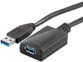 Rallonge active USB 3.0 de la marque 7Links avec câble long de 5 mètre.