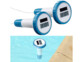 2 thermomètres de piscine numériques, thermomètres de bain
