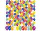 200 Ballons multicolores