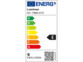 3 ampoules LED E27 11 W etiquette energetique