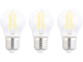 Ampoules LED filament E27 aussi lulmineuses qu'u,e ampoule classique 40W