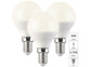 3 ampoules LED P45 E14 - 5 W - 400 lm - Blanc chaud