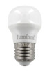 8 ampoules rétro LED E27 3 W - Blanc chaud Luminea. LED à économie d'énergie