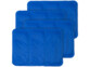 4 sur-oreillers rafraîchissants - 30 x 40 cm - Bleu