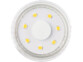 6 spots LED GU10 - 1,5 W - 120 lm - Blanc chaud