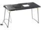 Tablette de bureau inclinable noire à pieds pliants et emplacement pour souris